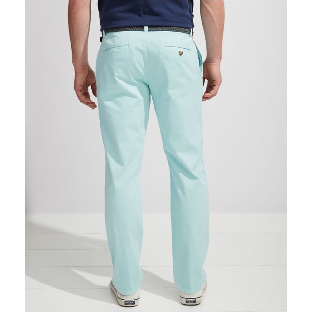 Vineyard Vines Mens Breaker Pants Aqua Size 32x32